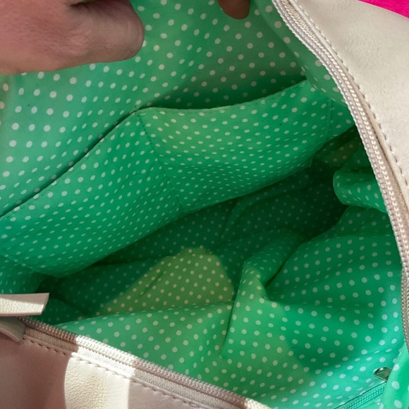 Cato weave bag light brown with gold hardware and tassel NWOT - Picture 10 of 12